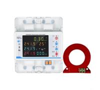Vibsky Three Phase WiFi Bi-Directional Meter Adapter,Intelligent WiFi Current Breaker, Electricity Meter WiFi AC Meter