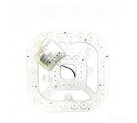 Vibsky Tricolor Dimmable LED Ceiling Panel, 24W 2500lm Magnetic Mount Light, 110-220V Retrofit Lamp for Metal Ceiling