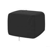 Vibsky Waterproof Robot Grass Mower Cover, for Oxford Fabric Windproof Sun Protection, Secure Drawstring Fit for Garden Tools, Black(210D 94 * 63.5 * 46cm)