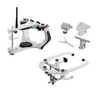 VIBURISH High Precision Lab Semi Adjustable Articulator with Facebow Carry Aluminum Box