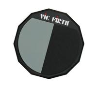 Vic Firth 12 Split Practice Pad with Soft and Hard Rubber