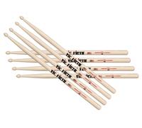 Vic Firth 2B Drum Sticks Hickory 4 Pairs For 3 Value Pack