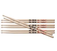 Vic Firth 5A Extreme Drum Sticks Hickory 4 Pairs For 3 Value Pack VF-X5A
