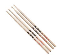 Vic Firth 7A Hickory Drumsticks 2 Pair Value Bundle