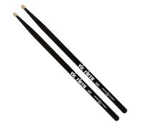 Vic Firth American Classic 5A Hickory Drumsticks Black Wood Tip