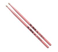 Vic Firth American Classic 5A Hickory Drumsticks Pink Wood Tip