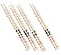 Vic FIrth - American Classic® Drumsticks 5A - American Hickory - Wood Tip - 4 Pair Value Pack