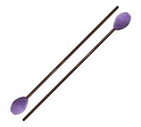 Vic FIrth - American Custom® Marimba Mallets - M4 - Synthetic Yarn - Super Soft Round Head - Purple