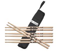 Vic Firth Freestyle 5A 4pk Drumsticks With Free Stick Bag