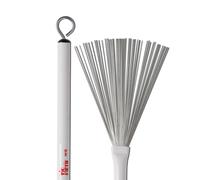 Vic FIrth - Jazz Drum Brushes - Retractable - Heavy Gauge Wire - White