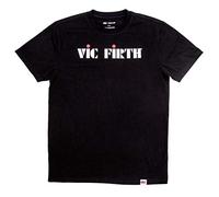 Vic FIrth Logo Men's Black T-Shirt - Medium