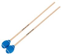 Vic FIrth - Corpsmaster® Signature Series Marimba Mallets - M263 - Ian Grom - Yarn - Medium Hard - Dark Blue