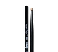 Vic Firth Signature Series Drumsticks - Steve Gadd - Black - Wood Tip