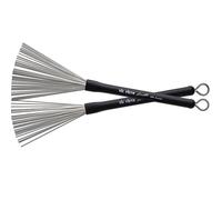 Vic FIrth - Signature Series Wire Brush - Russ Miller 'Sweep' - Retractable - Black Handle