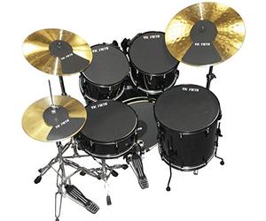 Vic FIrth - Silent Practice Individual Drum Mute Pad Set - Drum Diameter Sizes: 10”, 12”, 14”, 16", 22", HiHat and Cymbal (x2)