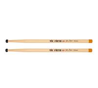 Vic Firth SMAPTS2 Corpsmaster John Mapes 2 Multi-Tenor Marching Drumsticks with Nylon Disc Tip - Hickory