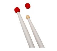 Vic FIrth - Universal Marching Snare Drumstick Practice Tips - 2 Pairs per bag - Red