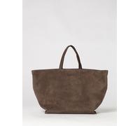 VIC MATIÉ Large Suede Tote Bag with Removable Shoulder Strap