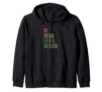 VIC -the Man the Myth the LEGEND | FUNNY - Mens Boys Name Zip Hoodie