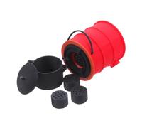 VICASKY 1:12 Scale Mini Coal Stove for Dollhouse Realistic Cooking Utensils Scenery Props