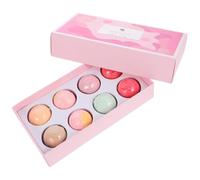 VICASKY 1 Box Foot Bath Ball Set Ginger Foot Bath Ball with Ginger Lavender Wormwood and Saffron Extract Removes Dead Skin Will Not Hurt Skin for Elders Random Color Random Style