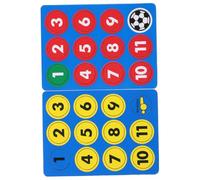 VICASKY 1 of Soccer Board Replacement Magnets Soccer Board Accessories Coaching Markers for Soccer Coaches Small Magnets for Teaching and Training