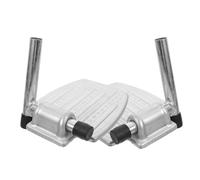 VICASKY 1 Pair Ergonomic Sturdy Wheelchair Footrest Pedal Non Slip Replacement Footplates for Enhanced Stability for Elderly Disabled Users Easy Installation Versatile Foot Support