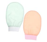 VICASKY 1 Pair Exfoliating Shower Gloves Silk Spa Mitts for Scrubbing Gentle Skin Cleaning Lightweight Design for Smooth Skin for Men and Women Refresh Your Care Routine