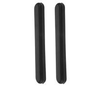 VICASKY 1 Pair Wheelchair Armrest Covers Black Plastic Armrest Replacement Pads with Anti-Slip and Easy to Clean Features for Comfortable Mobility Scooter and Wheelchair Use