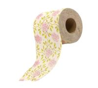 VICASKY 1 Roll Delicate Floral Printed Toilet Paper Roll Bamboo Pulp Tissue for Home Office Festive Occasions Versatile Decorative Napkin Paper for Great Cleaning Power