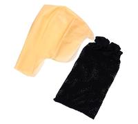 VICASKY 1 Set Bald Cap for Adults Cosplay Bald Head Cap Mesh Hair Net for Makeup up for Men Women