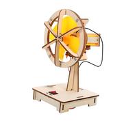 VICASKY 1 Set DIY Electric Fan Model Kit Science Experiment for Hands Learning Set to Explore Engineering Principles Enhances Fine Motor Skills and Problem Solving Abilities