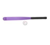 VICASKY 1 Set Interesting Sponge Rubber Baseball Bat and Ball for Fun Outdoor Activity Enhances Motor Skills and Hand Eye Coordination Birthday Random Color