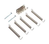 VICASKY 1 Set Tremolo Springs for Electric Guitar Lightweight Portable Suitable for Retro and Modern Guitars Stainless Steel Silver