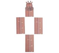 VICASKY 1 Set Wooden Height Chart Growth Chart for Room Decor Unisex Wall Measurement for Height Durable and Sleek Design for Modern Traditional Styles for Tracking Growth