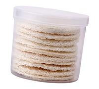 VICASKY 10-Pack Loofah Makeup Remover Rounds Round Facial Cleansing Pads for Exfoliating and Makeup Removal Soft Skin Care Accessories for Women