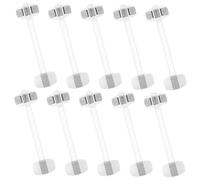 VICASKY 10 PC Wardrobe Lock Child Security Lock for Cabinet Door Baby Hand Secure Device Multi-Function Abs Plastic Safety Guard