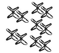 VICASKY 10 pcs Adjustable Saxophone Harness Strap Comfortable Wear Resistant Double Shoulder Support for Alto Tenor Soprano Saxophone Performance and Practice Gift