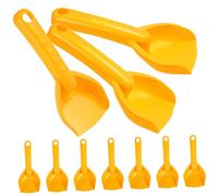 VICASKY 10 Pcs Beach Plastic Sand for Digging and Outdoor Play Lightweight Small for Parties Gardens and Summer Fun