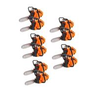 VICASKY 10 Pcs Mini Electric Chainsaw Model Weather Resistant Small Chainsaw for Dollhouse Garden Decor Portable Miniature House Accessories