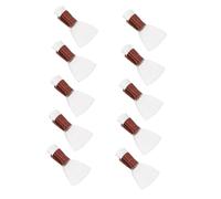 VICASKY 10 Pcs Plastic Suona Reeds Mouthpieces with Copper Core, Pure and Mellow Sound, Sturdy and Portable Suona Accessories for Wind Instrument Players