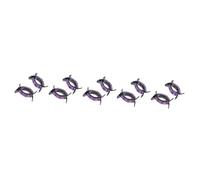 VICASKY 10 Pcs Rainbow Colorful Jaw Clip Strong Hold No Slip Barrette Hairpin for Thick Thin Curly Hair Ergonomic French Style Hair Clamp Grip for Women Party Wedding Daily Use