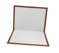 VICASKY 1000 Pieces Foldable Puzzle Mat with Non-slip White Base and Brown Frame Portable Jigsaw Puzzle Board for Adults and Family Games at Home Travel