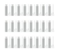 VICASKY 100pcs 1ml Refillable Glass Perfume Bottles Lightweight and Reusable Travel Sub Bottles for Aromatherapy and Facial Serum Sample Vial Containers Suitable for Travelling
