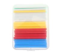 VICASKY 100pcs Colorful Counting Rods Plastic Math Counters Multipurpose Montessori Math for Creative Models and School Activity with 8cm Size Each