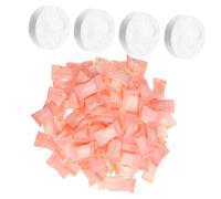 VICASKY 100pcs Compressed Cotton Towels Disposable Facial Cleansing Paper Individually Wrapped for Travel Camping Soft Absorbent Compact Coin Towels for Skin Care and Cleaning