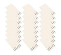 VICASKY 100pcs Disposable Decorative Guest Towels with Silver Trim, Soft Paper Hand Towels, Single Layer Napkins with Smooth Texture and Thin Structure, for Laboratory and Party Use