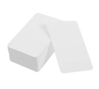 VICASKY 100Pcs Double Sided Blank Word Cards Compact DIY Hand Painted Note Cards for Writing Vocabulary and Tags Portable Study for Students Office and Home Use