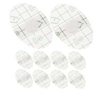 VICASKY 100pcs Ear Protectors for Boy Girl Pu Membrane Ear Covers for Swimming and Shower Patches for Toddlers and Newborns