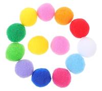 VICASKY 100pcs Fluffy Balls Pom Poms Kittens Toys for Diy Crafts Decorations Craft